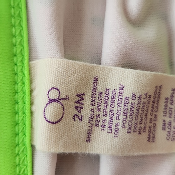 Lot of 2 Peice bathing suits baby 24 mo - Picture 7 of 9